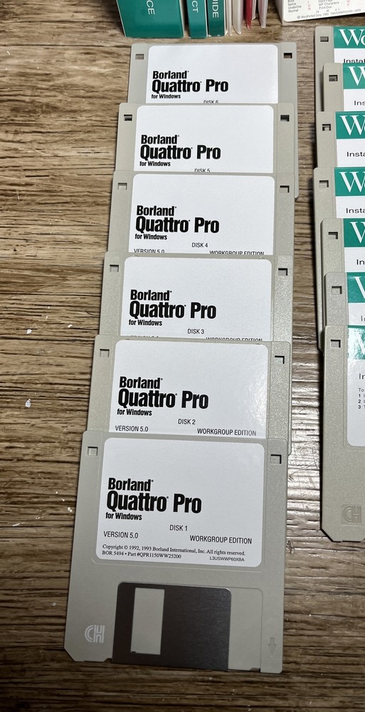 Vintage WordPerfect Upgrade Version 6.0 DOS