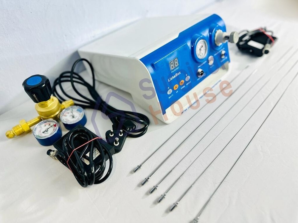 Intra Corporeal Pneumatic Lithotripter Digital Machine Set