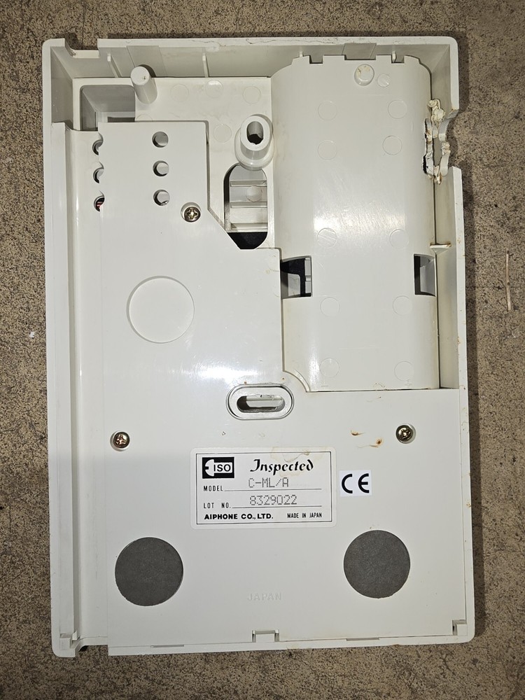 Aiphone C-ML Intercom Flush Mount Door Station CLEANED TESTED AND FUNCTIONING