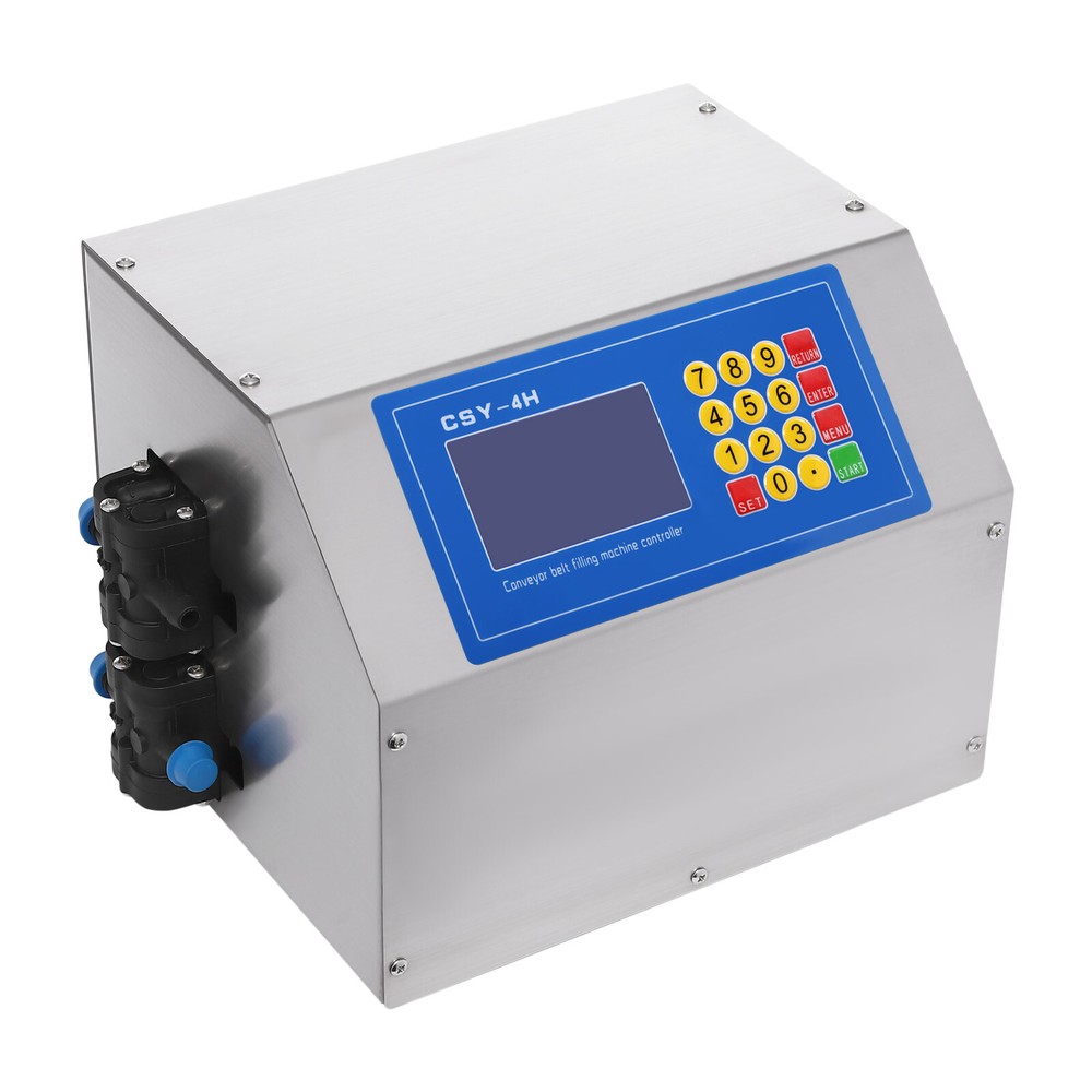 4-Head Automatic Liquid Filling Machine for 10-500ml Bottles