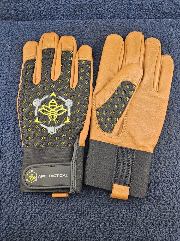 Apis Tactical Professional Beekeeping Gloves, Size Large