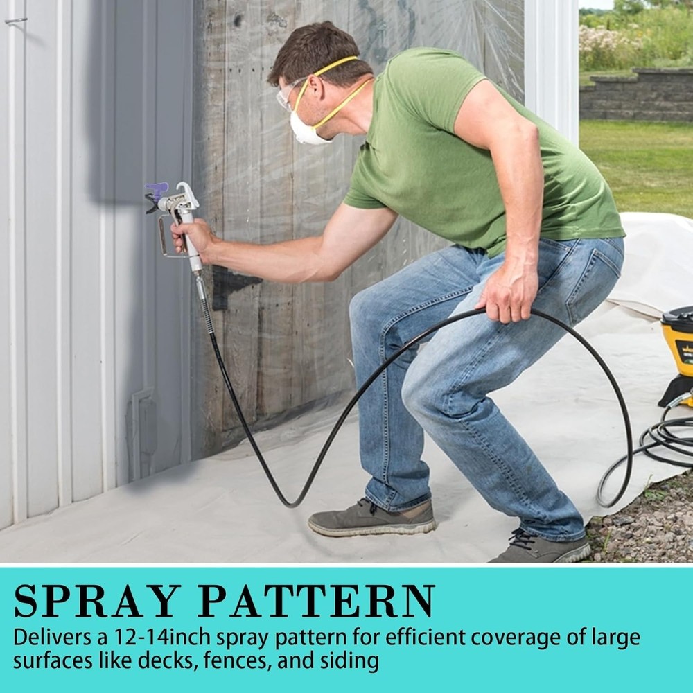 619 High Efficiency Airless Spray Tip, 12-14 Inch Pattern,