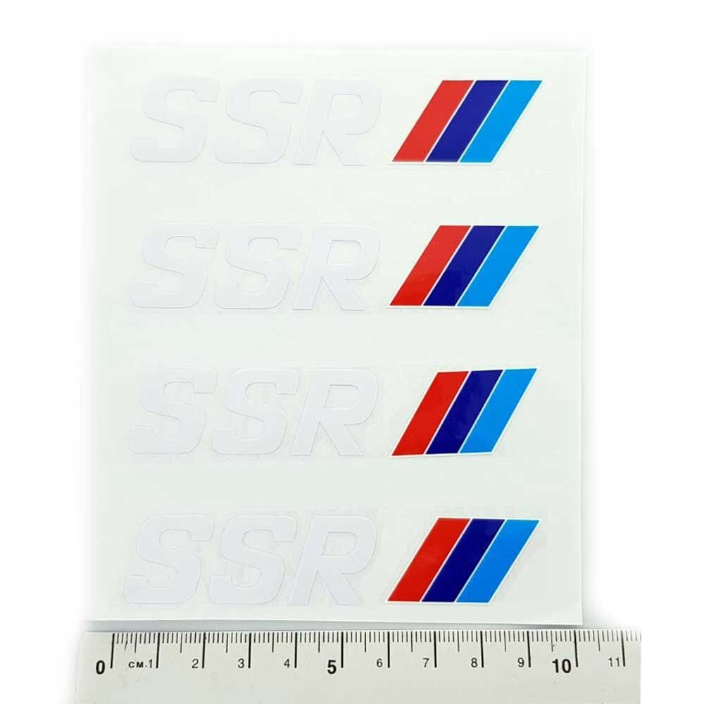1SET SSR alloy side spoke sticker wheel 90 x  19mm.