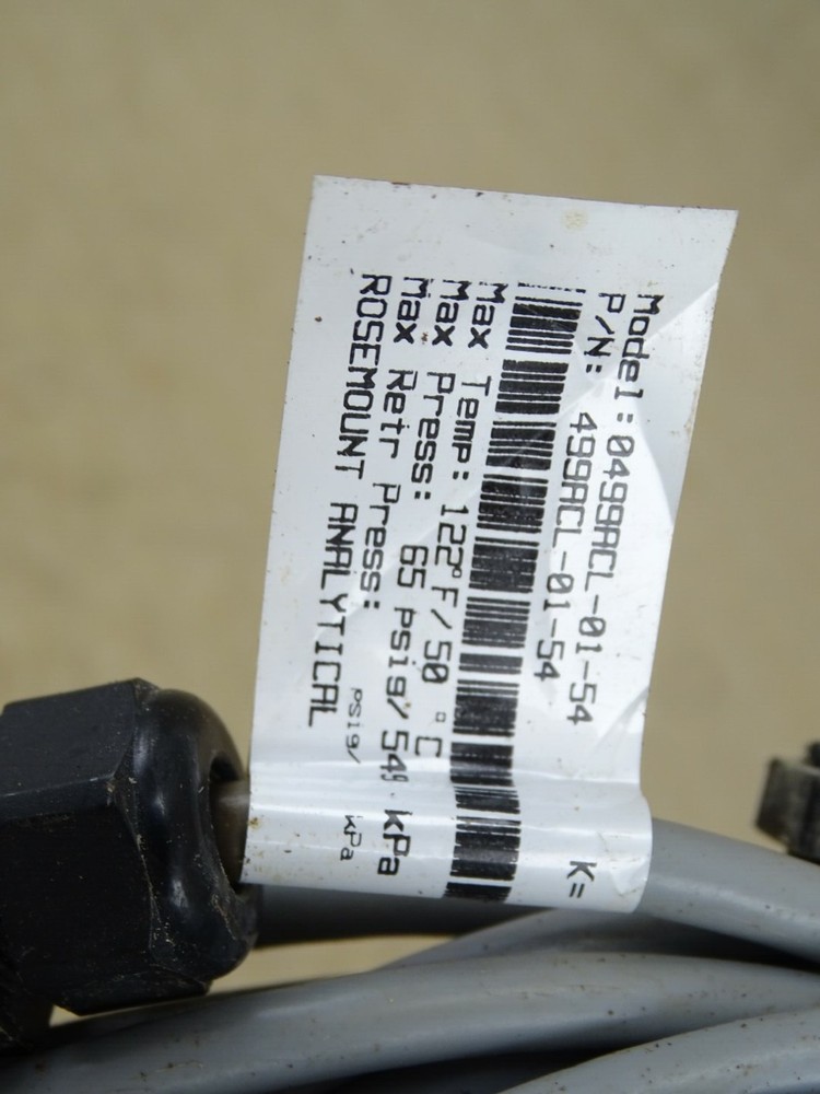 Rosemount Model 499 Chlorine Sensor , 0499ACL-01-54