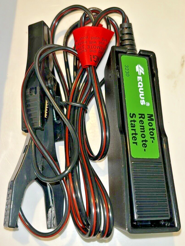 EQUUS 3032 10 Function Analyzer, 3050 Remote Start Switch, 3110 Timing Light