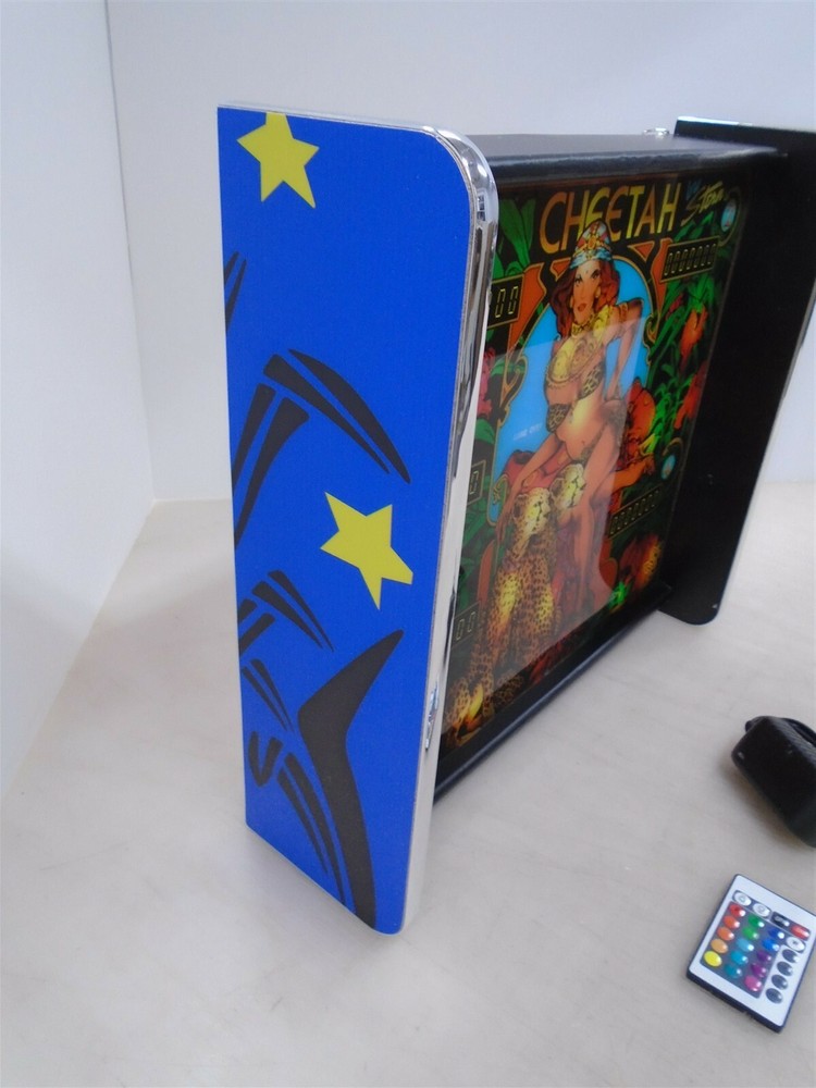 Stern Cheetah Pinball Head LED Display light box