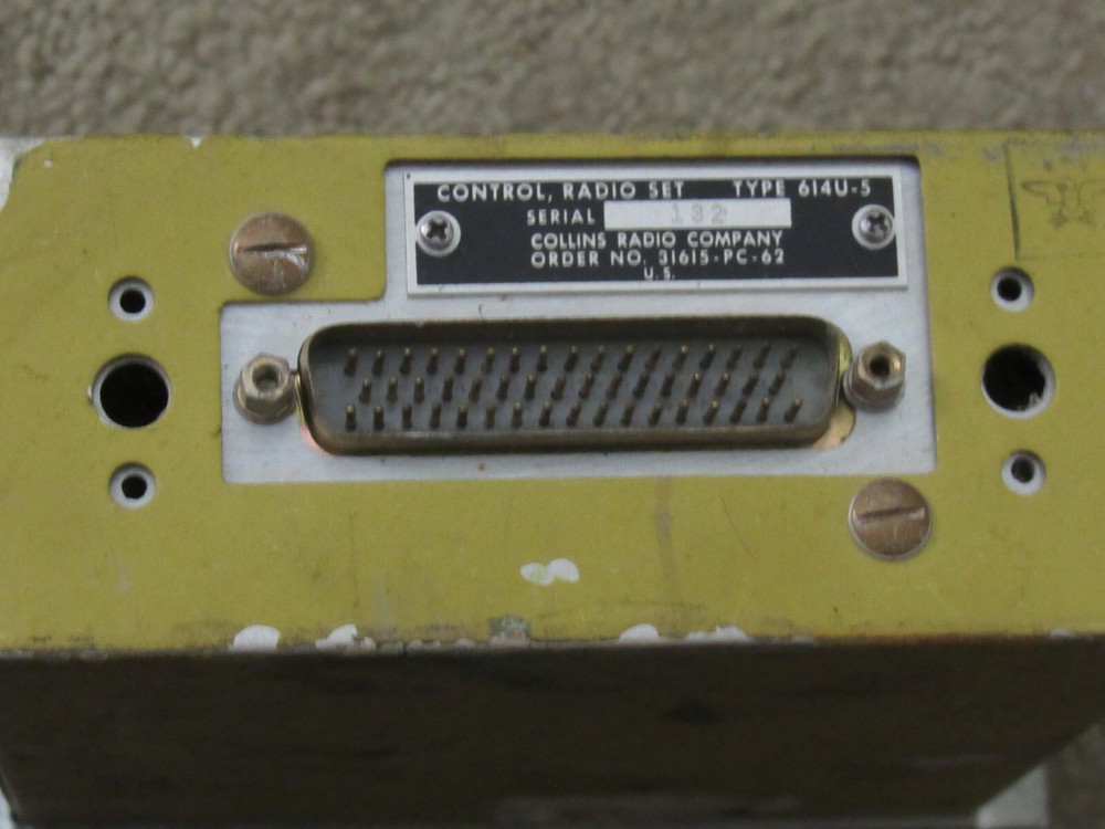 Collins Aviation Radio Control Head
