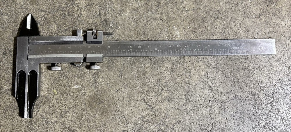 WHITWORTH VERNIER CALIPER 8” 20cm STAINLESS HARDENED