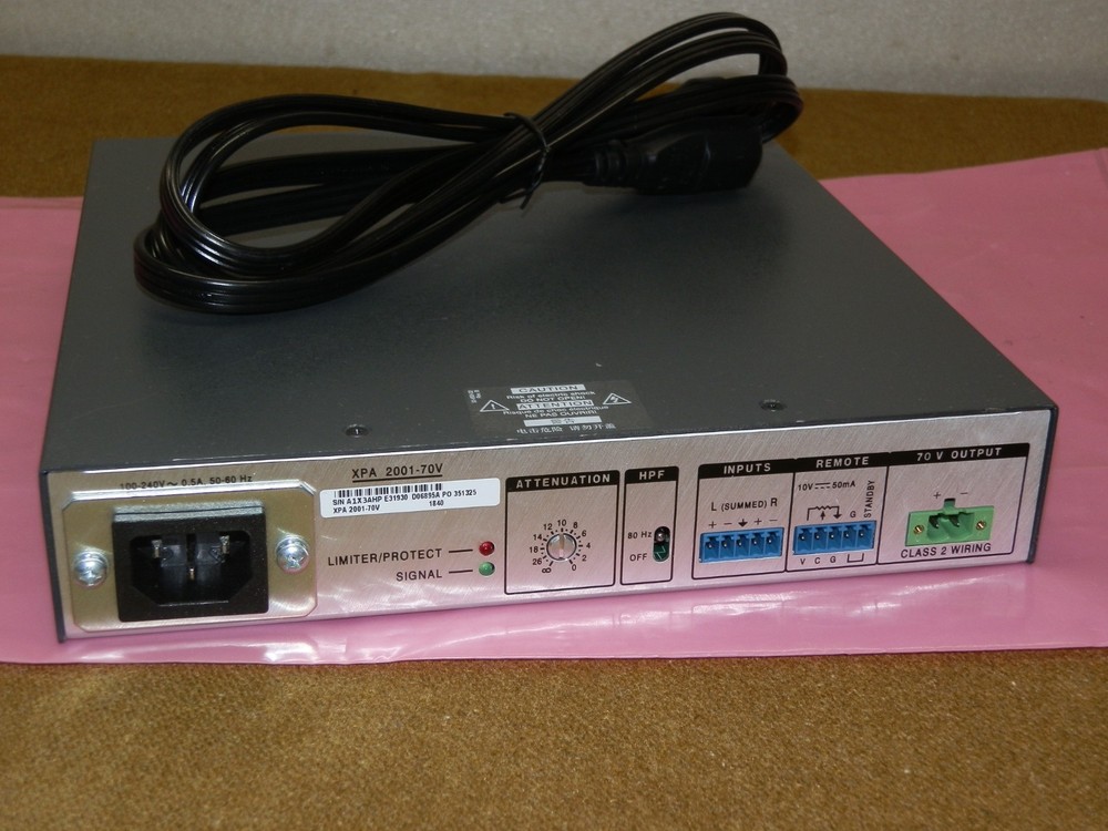 Extron XPA 2001 Power Amplifier