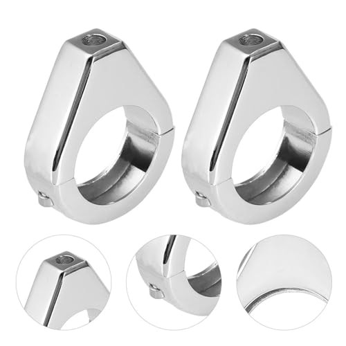 Turn Signal Indicator Relocation Fork Clamp Kit, Aluminium Alloy Motorcycle