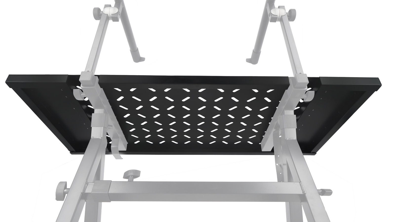 Rockville KS2 Shelf For Z-Stand or X-Stand - Turns Keyboard Stands Into DJ Table