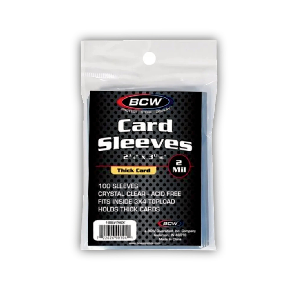 Penny Sleeves (Thick Cards) - 100 Pack