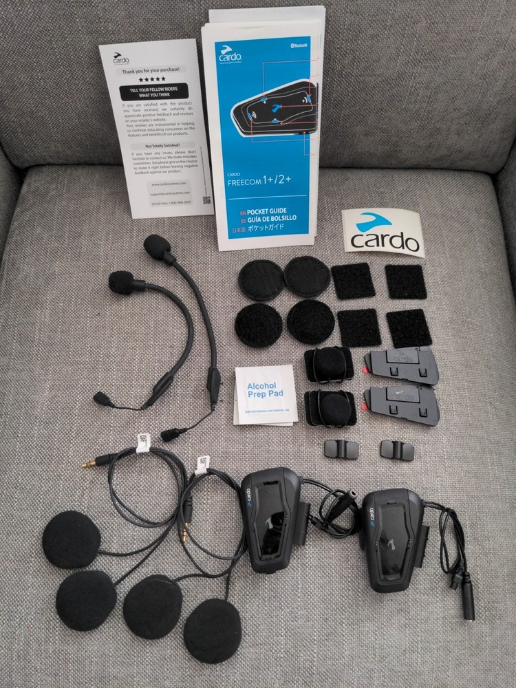 Cardo Freecom-2 Duo Bluetooth Communication System OPEN BOX!