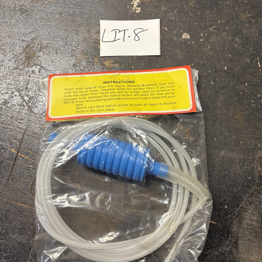Custom Accessories 36661 72" Siphon Pump NOS