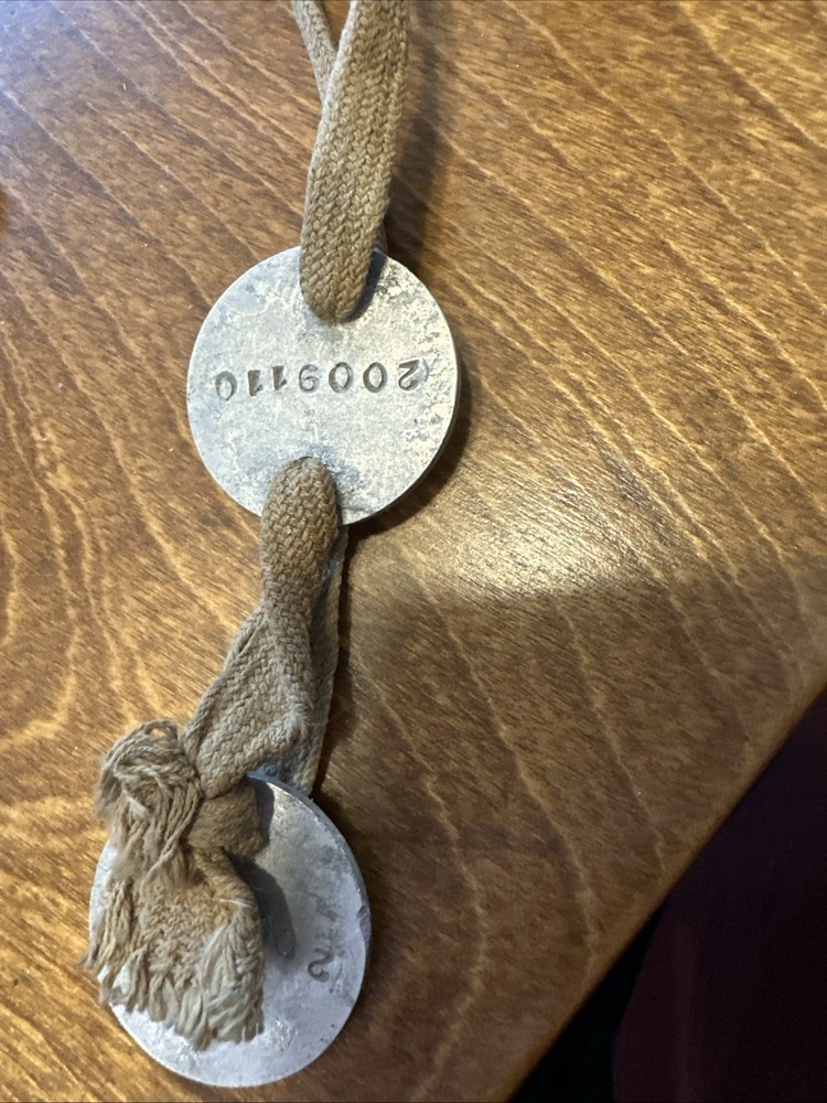 WWI USA. Dog Tags, Pair,