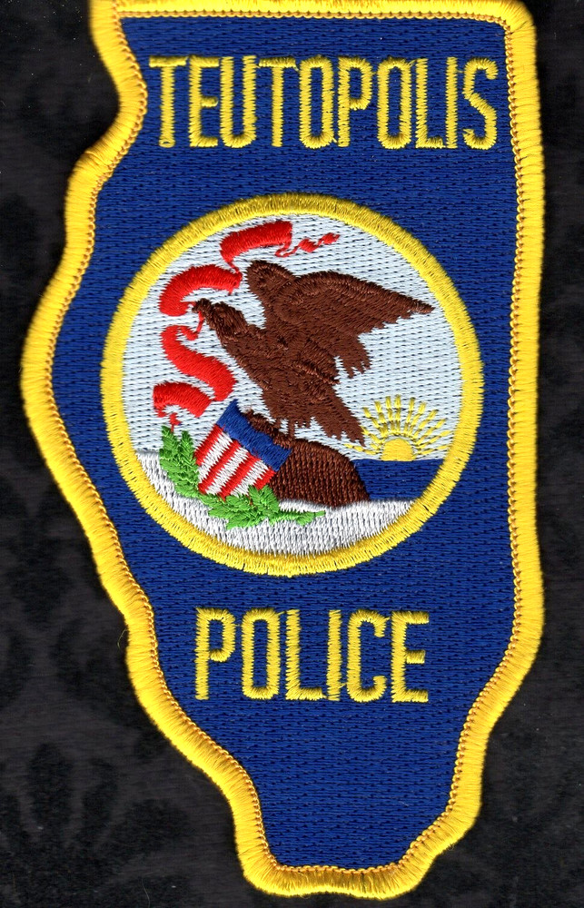 Teutopolis Illinois Police Shoulder Patch