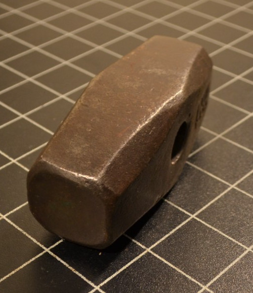 PLUMB - 4# - DRILLING HAMMER HEAD - MINT CONDITION