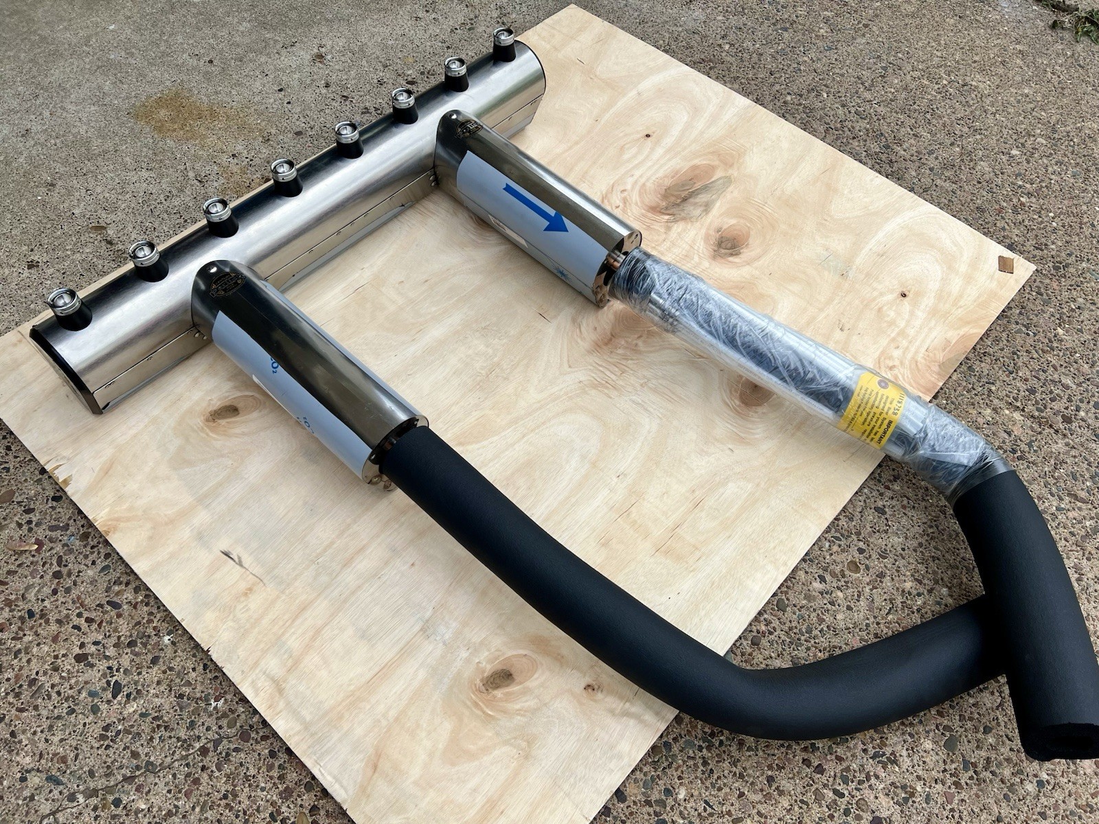 Perlick Winged Bridge Tower for Century System, 8 Faucets, NEW!