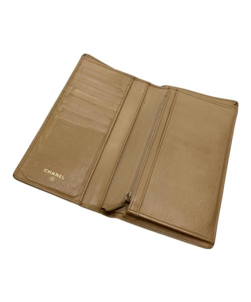 Coco mark button long wallet