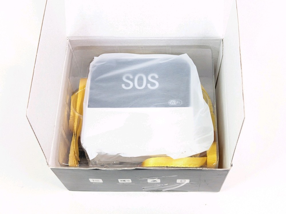 Multifunctional Smart Pager SOS Alert System Fall 3 Buttons In App Control New