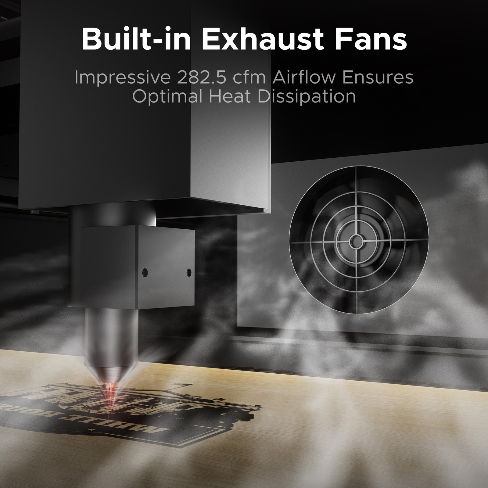 Secondhand Polar 12×20 55W CO2 Laser Cutter Engraver Engraving Cutting Machine