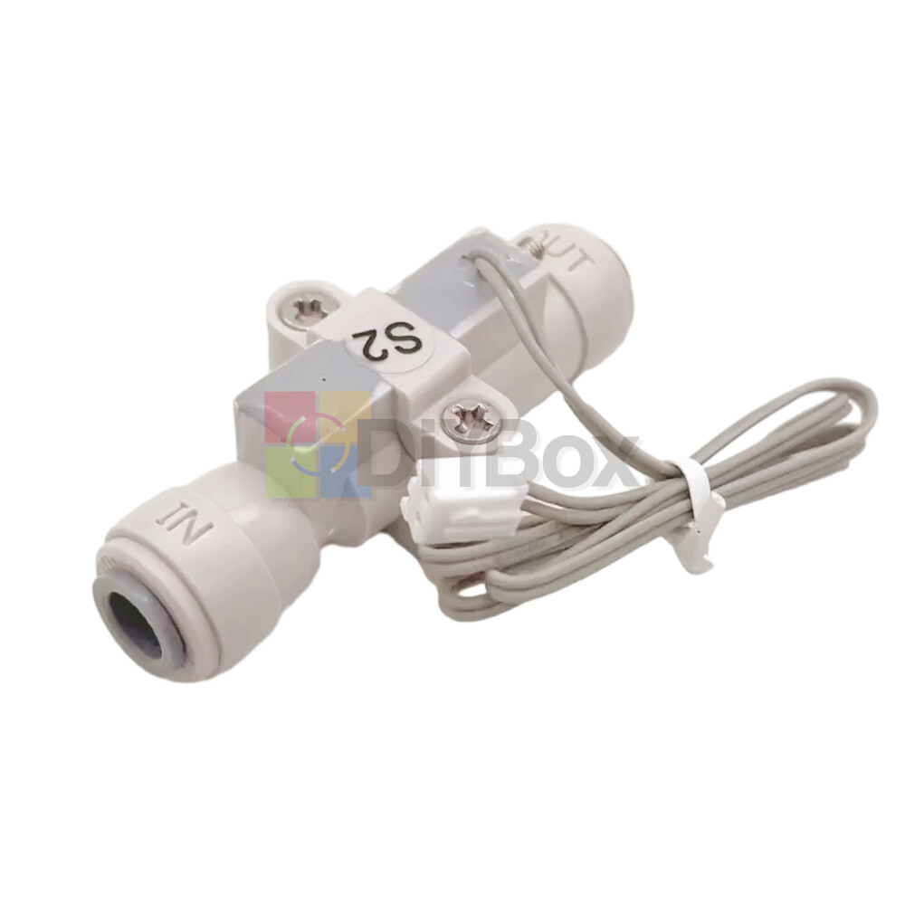 Water Flow Switch 1/4" Water Purifier Dispenser Water Flow Control Sensor