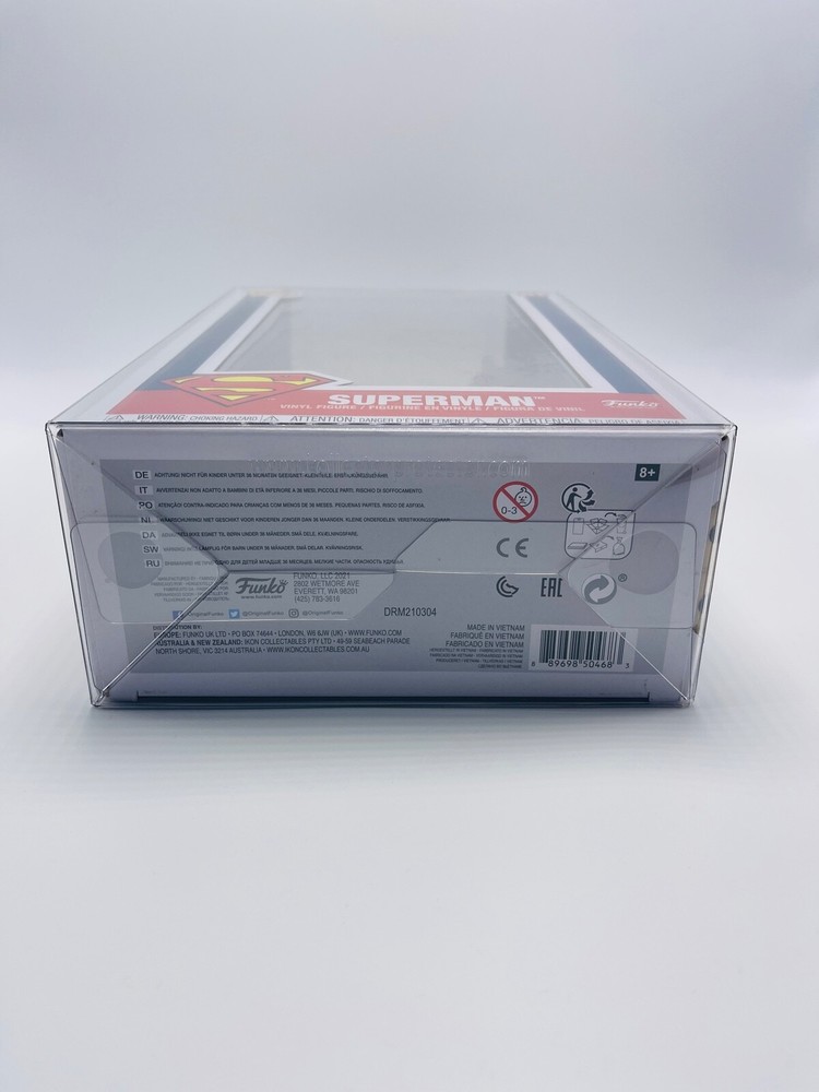 Funko Pop! Comic Covers Protector made with SCRATCH & UV RESISTANT 0.50mm thick