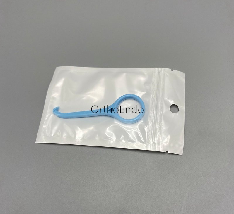 Orthodontic Retainer Aligner Remover Invisible Braces Take Off Tools Hooks Blue