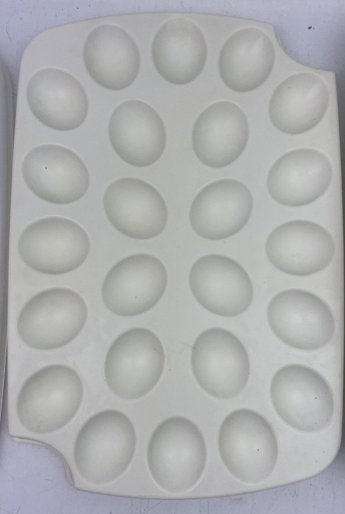 ⭐ Pampered Chef Chillzanne Rectangular Server 2781 COMPLETE with Egg Tray ⭐