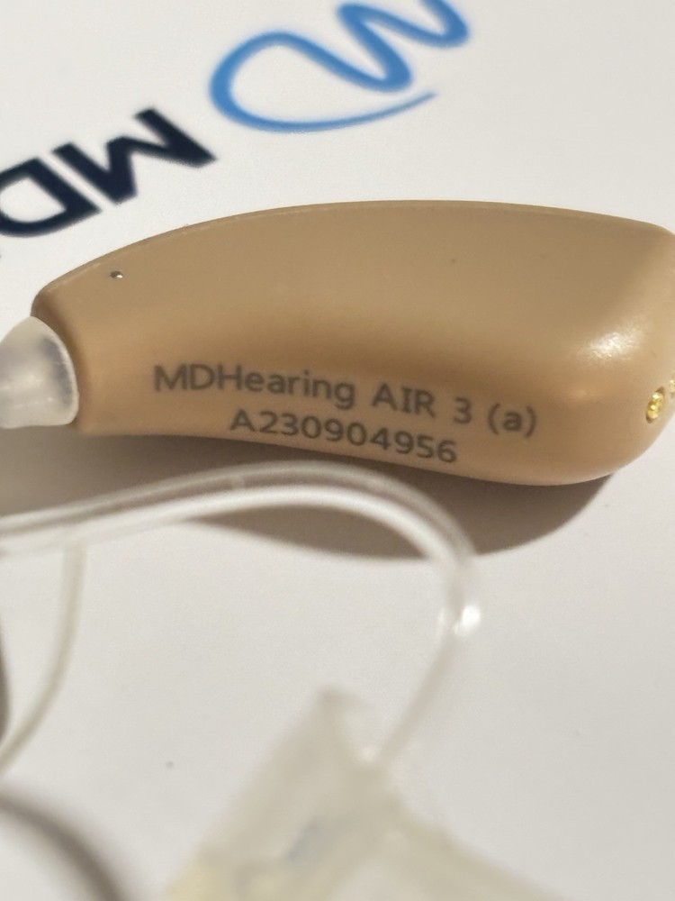 MDHearing VOLT 4 (OTC) Hearing Aid With A Charging Case