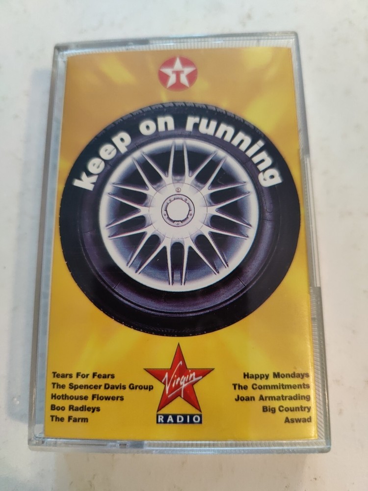 Keep on running audio cassette music tape lovely condition