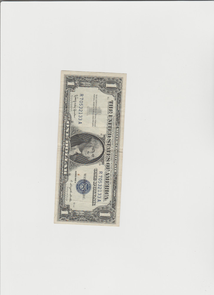 Lightly Circulated 1957-B Silver Certificate