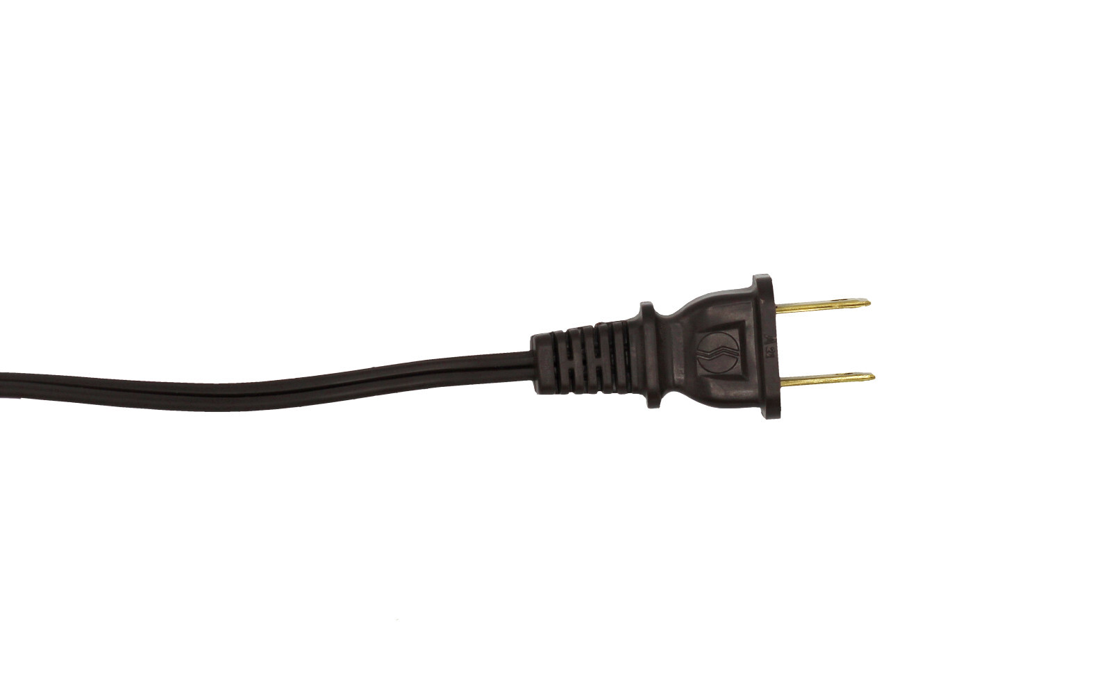 Brown Lamp Cord, 12 Foot Long Replacement Repair Part, 18/2 SPT-1 Wire
