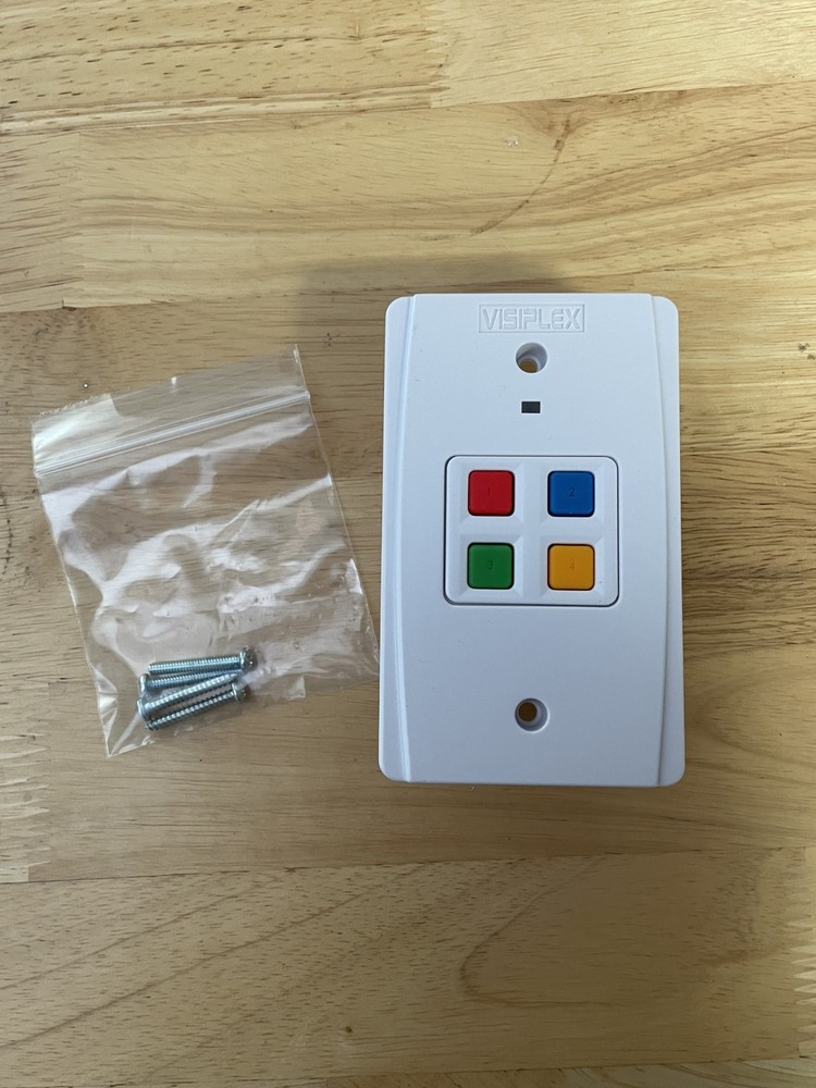 Visiplex Wall-Mounted Alert Button New Open Box CT154