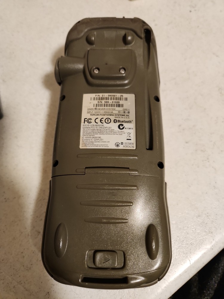 TOPCON GRS-1 FIELD CONTROLLER RECEIVER /w Accessories, Topsurv 8