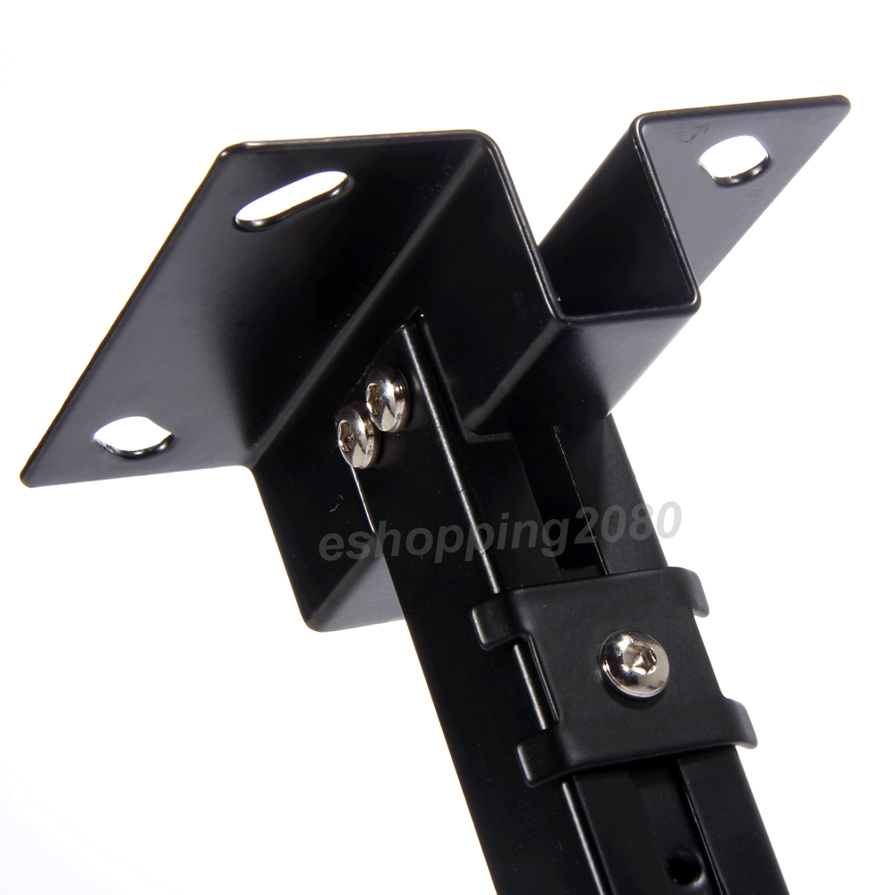 Universal Extendable Tilt DLP LCD Ceiling Projector Mount Bracket 44 lbs - Black