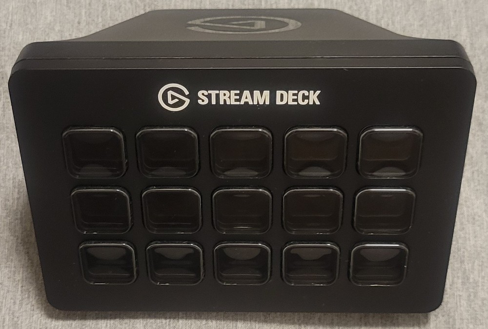 Elgato Stream Deck Live Content Creation Controller - Black, 15 Keys