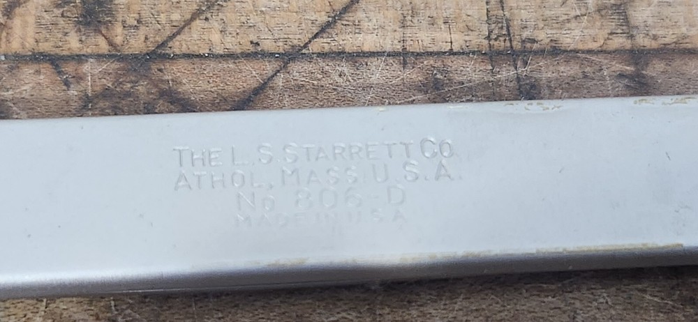 STARRETT 806-D Thickness Gage Holder New