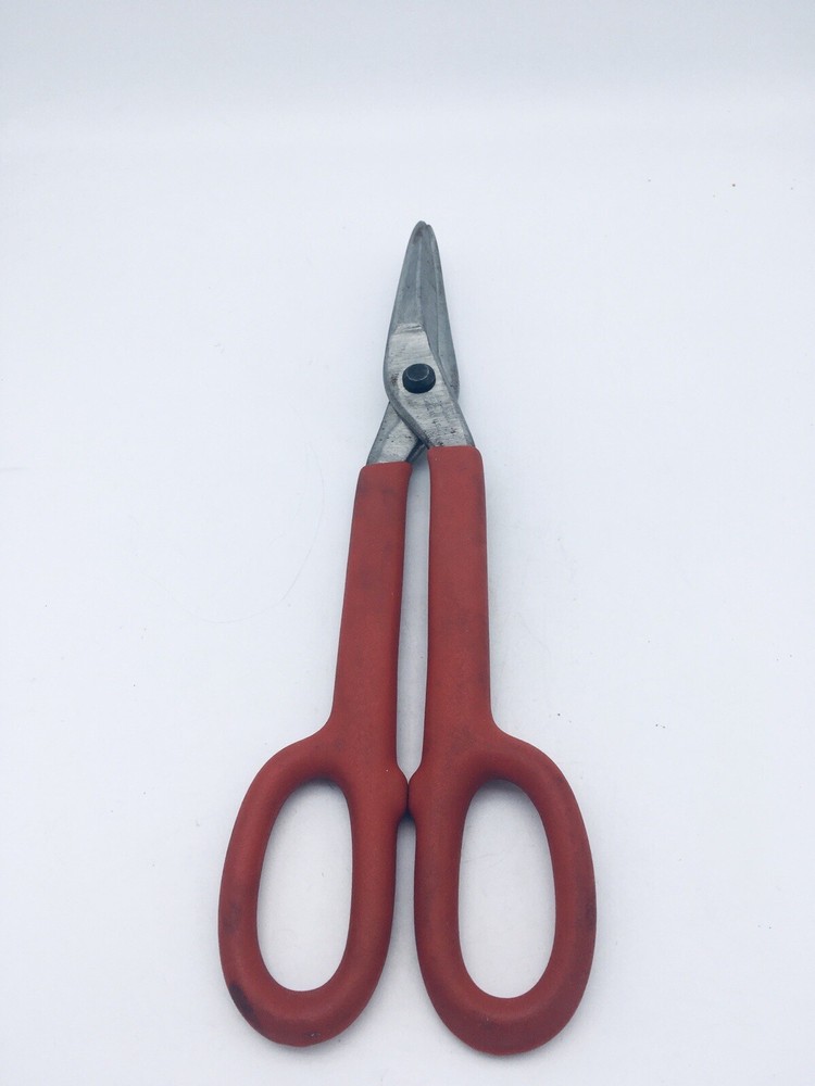Blue Point Tools  CD12A  Red 12" Tin Snips USA