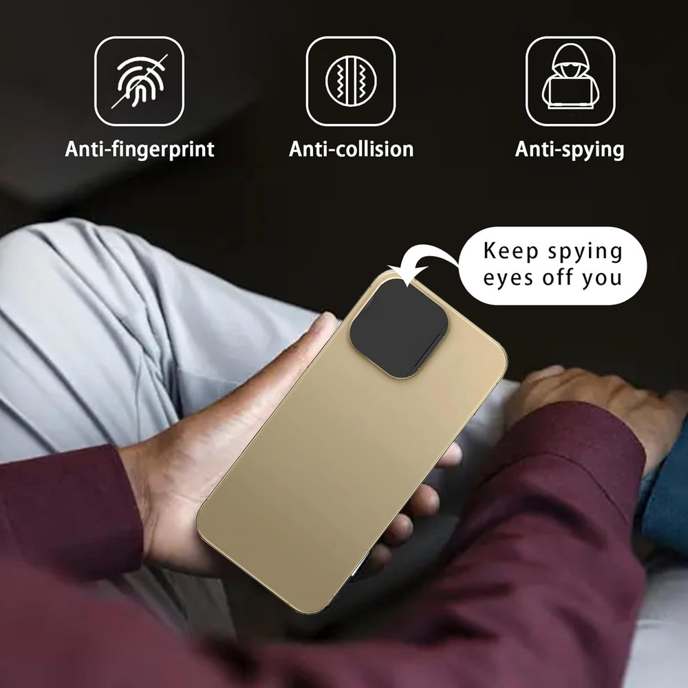 Privacy Cover Compatible for Iphone 16 Pro/Iphone 16 Pro Max with Front Camera C