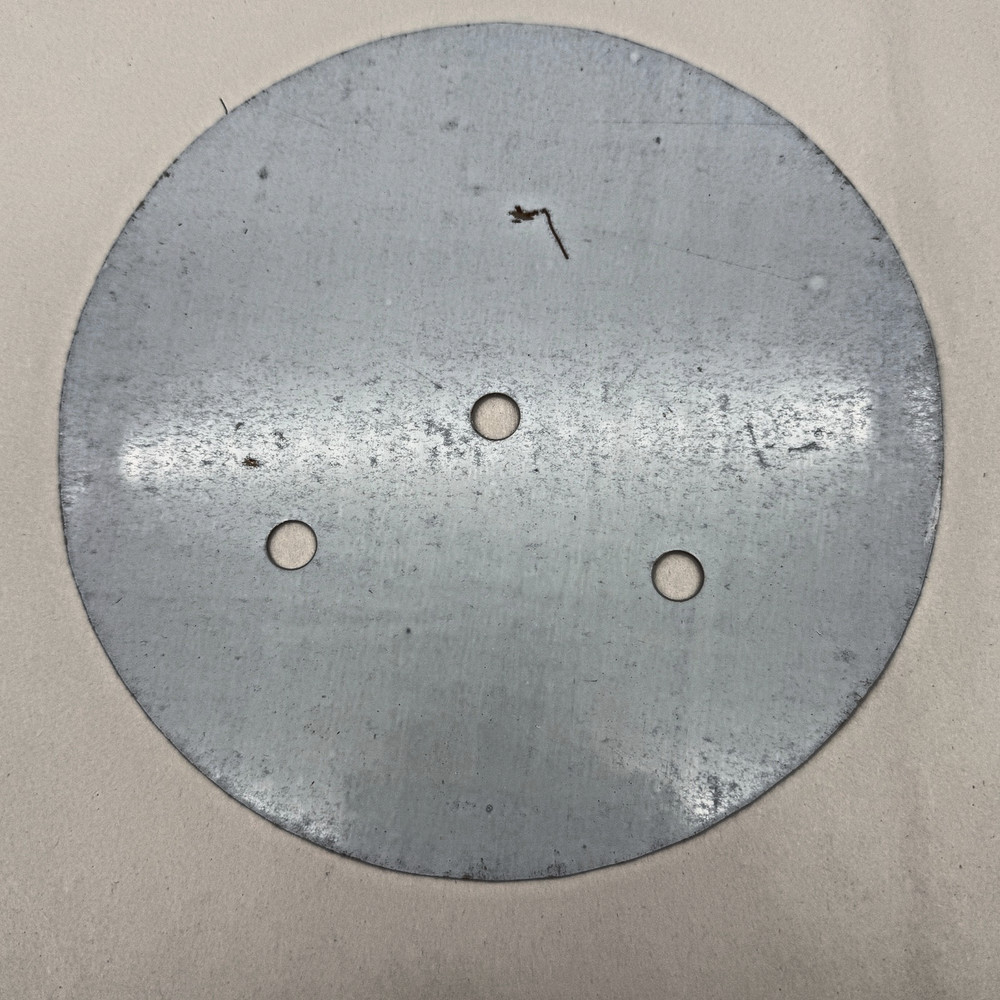 Metal Clock Dial. 7 5/16" Dia. . (3214)