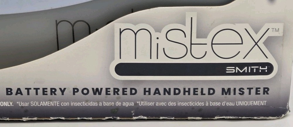 Mistex Smith Handheld Mister For Water Based Insecticides Battery Operated