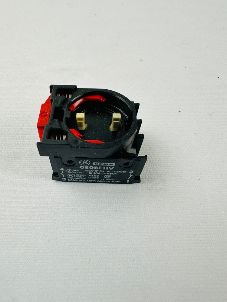 General Electric 080BF11V Contact Block