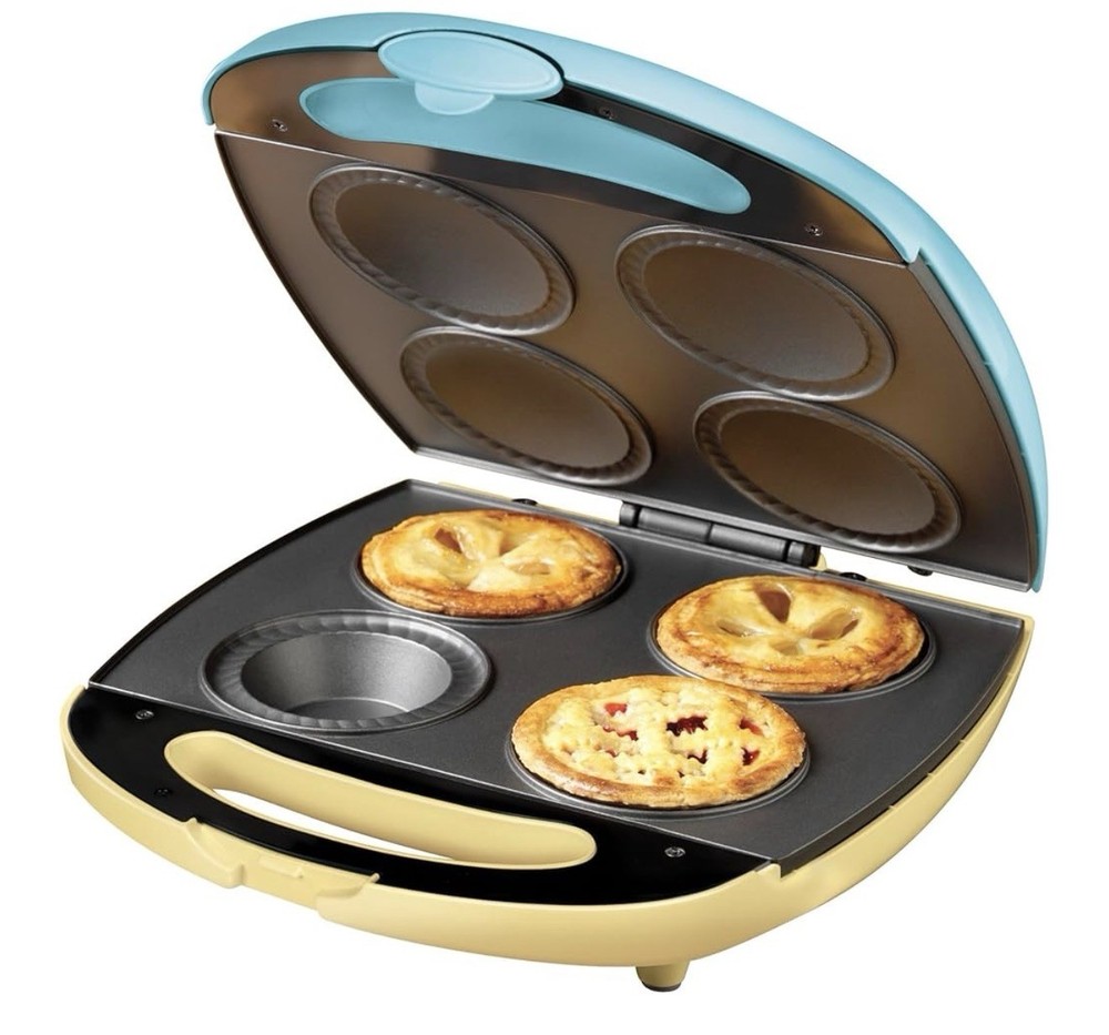 Nostalgia Electrics electric mini pie Bakery Blue