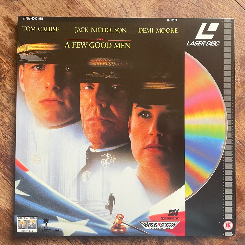 A FEW GOOD MEN - JACK NICHOLSON  MINT LASERDISC (TWO DISCS)