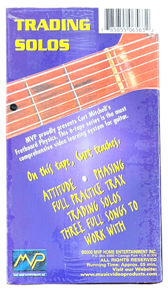 FRETBOARD PHYSICS with Curt Mitchell - Trading Solos - VHS Guitar Instructional
