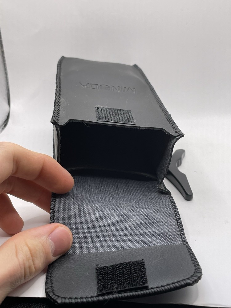 Minolta Program 3500xi Flash Speedlite w/Case TESTED