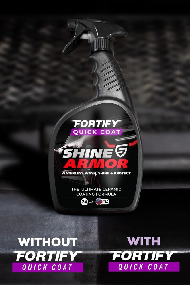 Ceramic Car Coating Spray - Waterless Wash & Shine