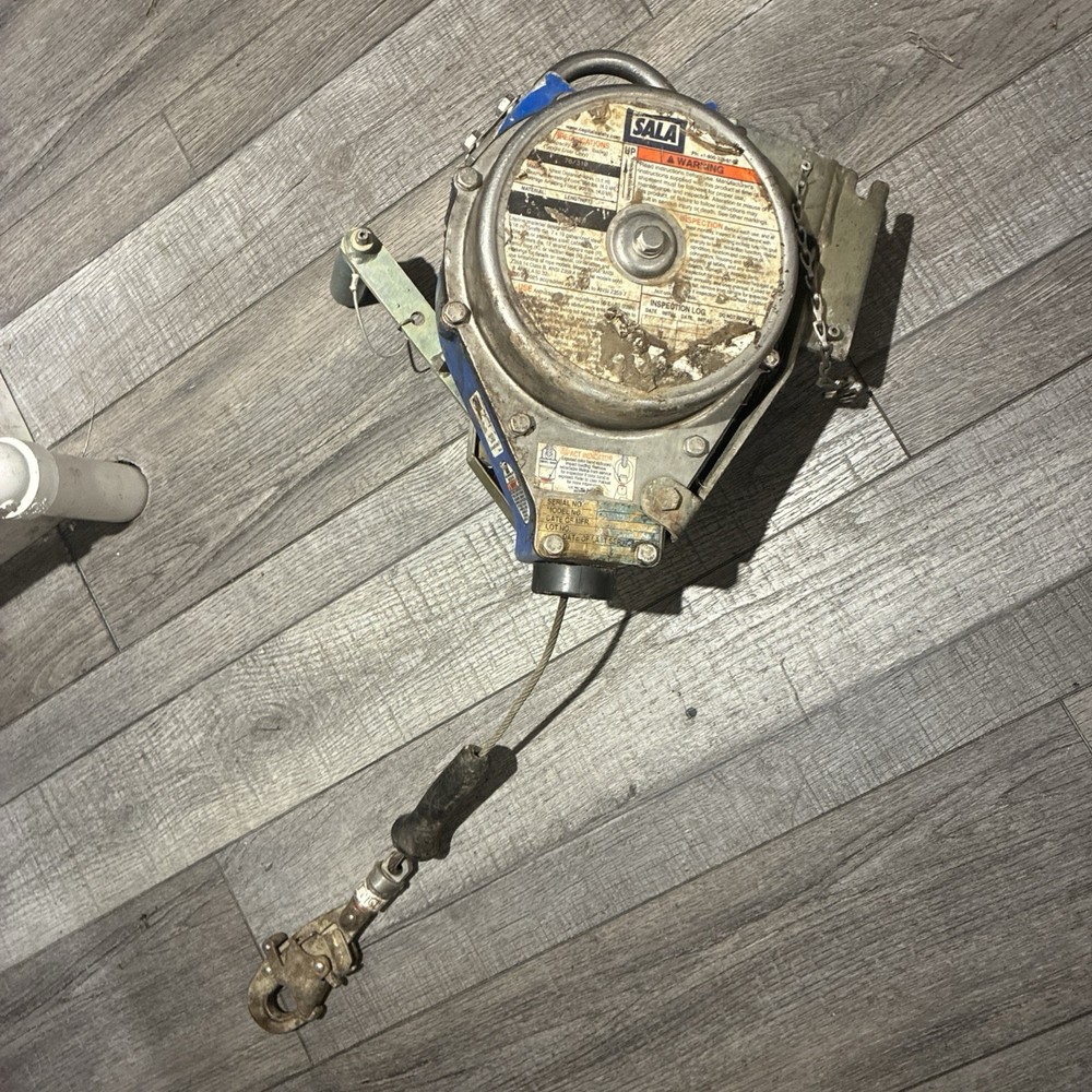 Sala fall arrest device safety block roofer Needs Certification 3400108 blu