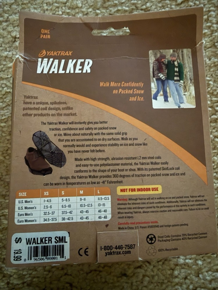 Yacktrax Walker Size Small